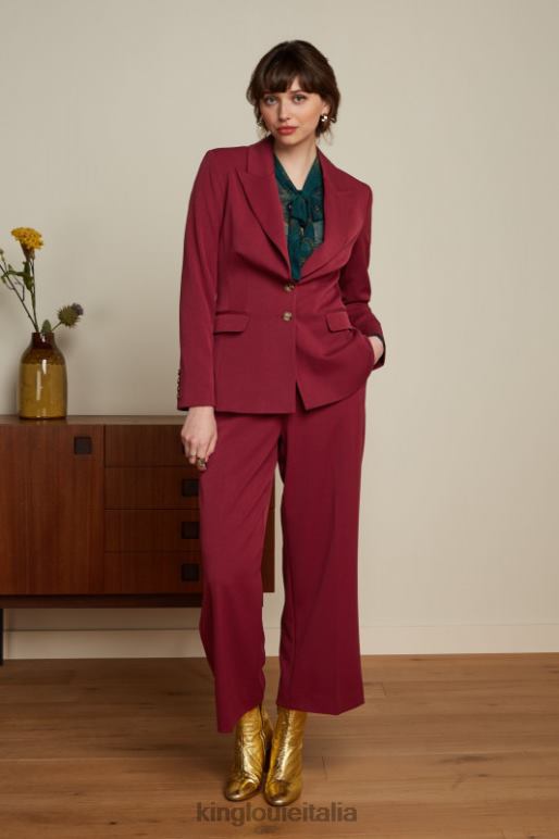 donne King Louie rosso cabernet blazer bianco broadway abbigliamento 0L484182