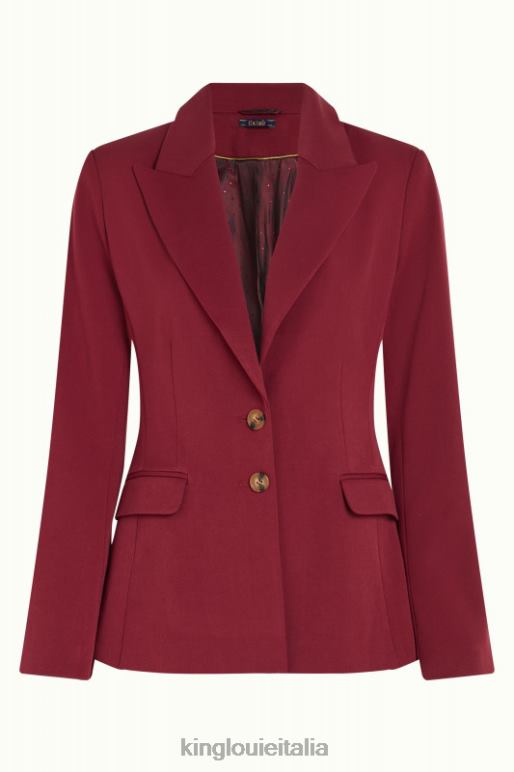 donne King Louie rosso cabernet blazer bianco broadway abbigliamento 0L484182