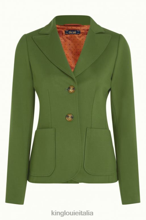 donne King Louie verde oliva blazer bibi uni rodeo abbigliamento 0L484180