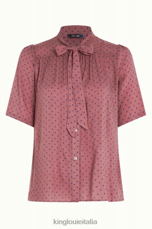 donne King Louie mesa rosa camicetta orlane la belle abbigliamento 0L484121