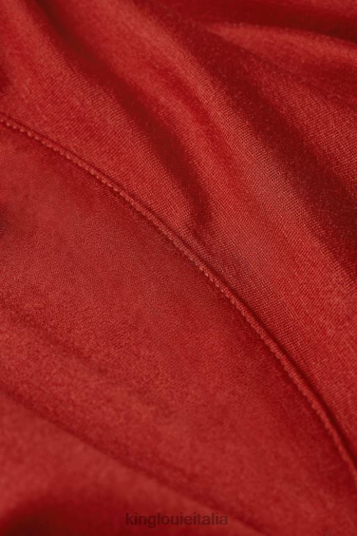 donne King Louie rosso terra di Siena camicetta carina ecovero light abbigliamento 0L484140