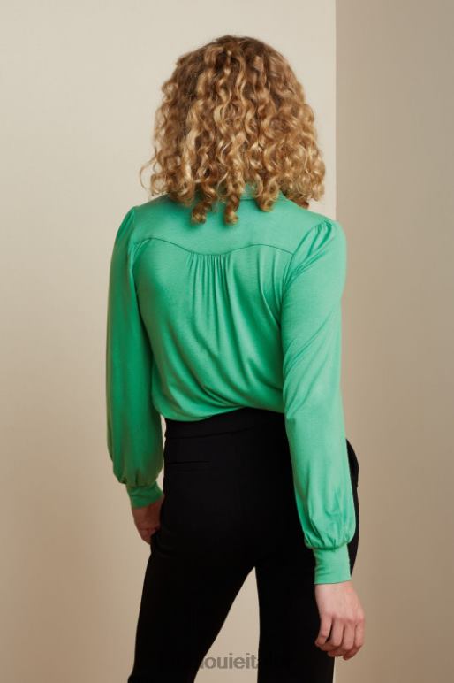 donne King Louie verde opale camicetta carina ecovero light abbigliamento 0L484132