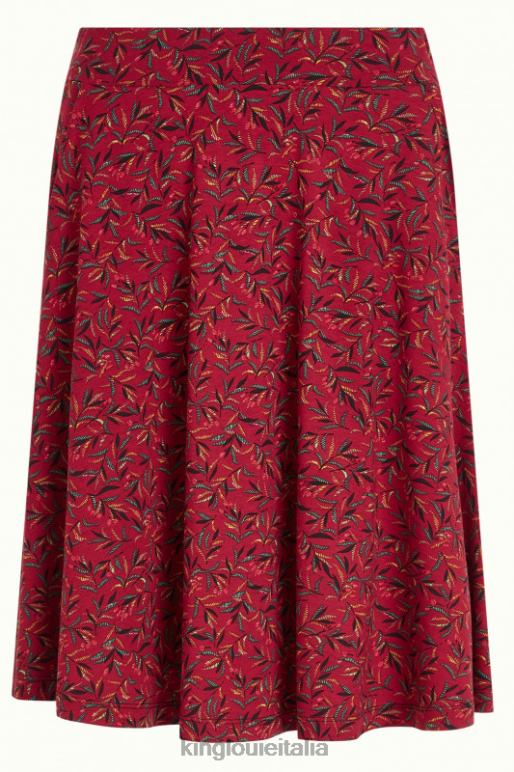 donne King Louie Rosso ciliegia gonna serena vinti abbigliamento 0L484145