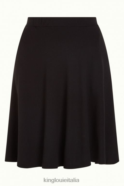 donne King Louie nero gonna serena milano crepe abbigliamento 0L484142