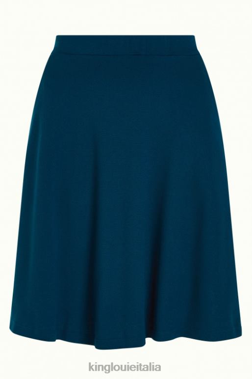 donne King Louie stagno blu gonna serena milano crepe abbigliamento 0L484144