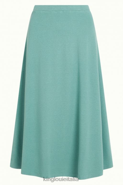 donne King Louie turchese polveroso gonna juno milano crêpe abbigliamento 0L484162