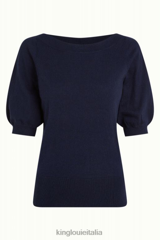donne King Louie blu bozzolo superiore dell'edera abbigliamento 0L48494