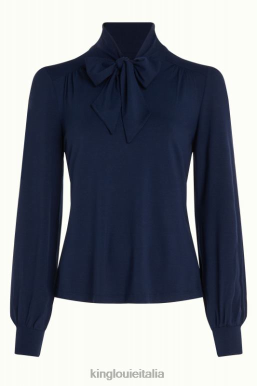 donne King Louie blu serale amalia top ecovero luce abbigliamento 0L48438