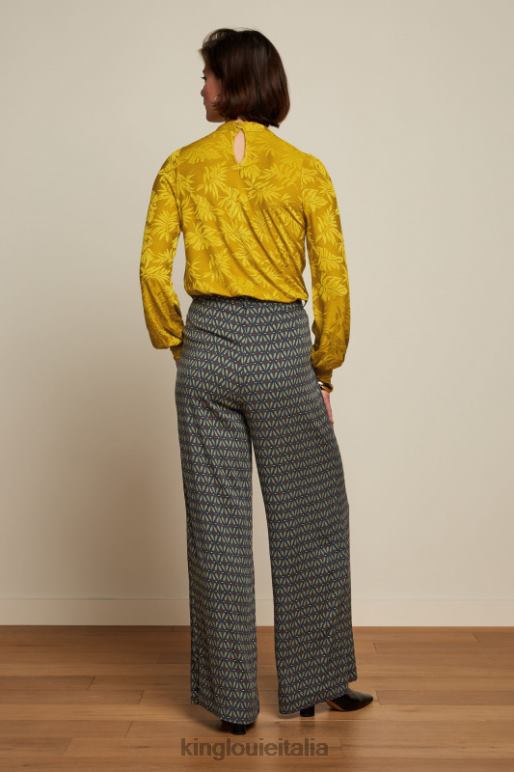 donne King Louie giallo curry pop-up superiore di Phoebe abbigliamento 0L48442