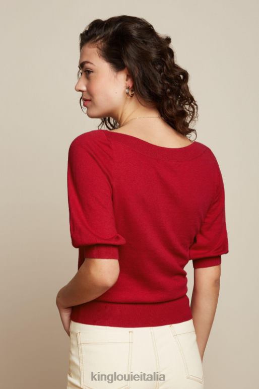 donne King Louie icona rossa bozzolo superiore dell'edera abbigliamento 0L48496