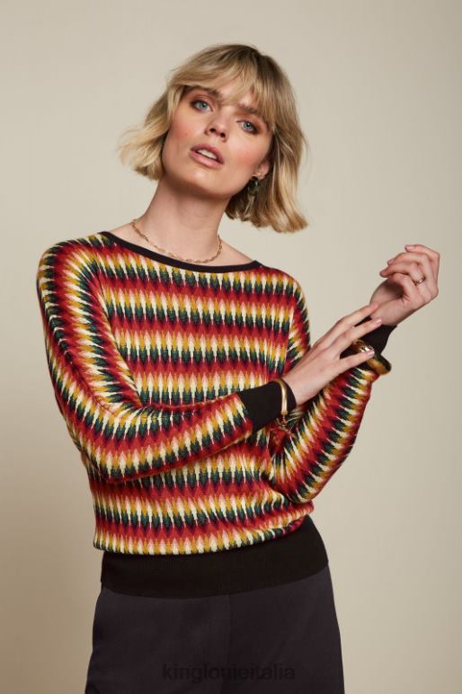 donne King Louie nero valentina top celina abbigliamento 0L48463