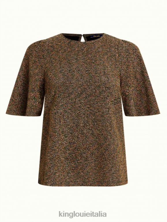 donne King Louie oro lizzy top carosello lurex abbigliamento 0L48433