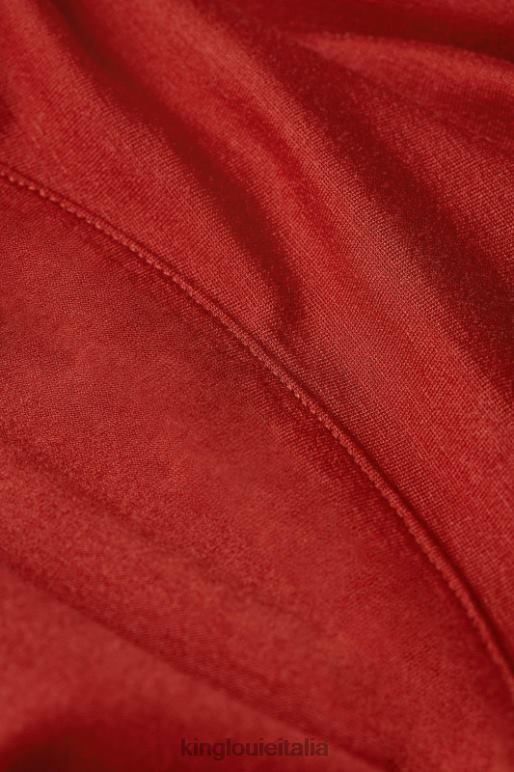 donne King Louie rosso terra di Siena Sarah Top Ecovero Luce abbigliamento 0L484109
