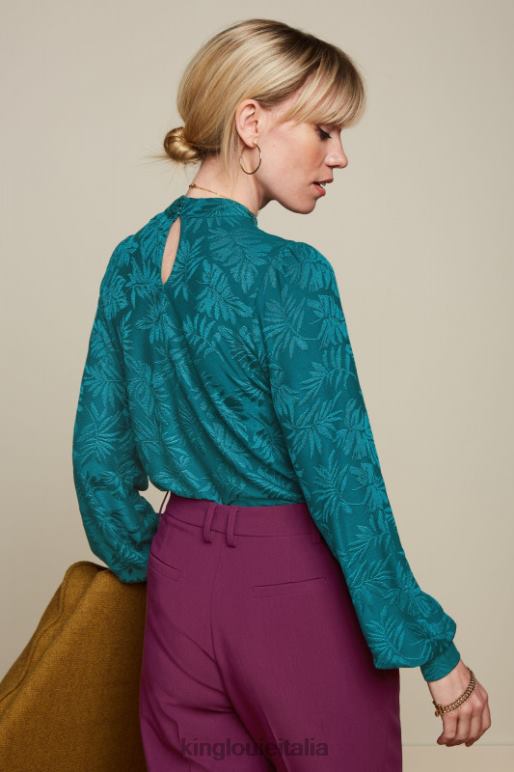 donne King Louie verde antico pop-up superiore di Phoebe abbigliamento 0L48443