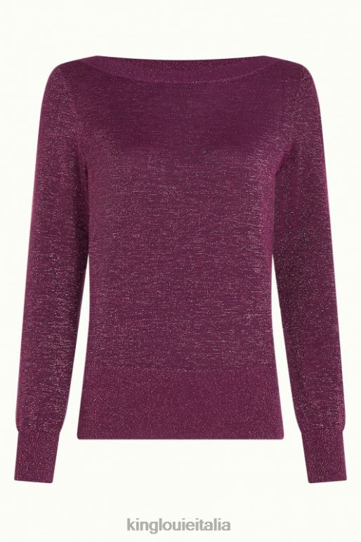 donne King Louie viola caspia edera top lapis abbigliamento 0L48472