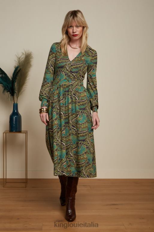 donne King Louie blu loretta vestito venere abbigliamento 0L4847