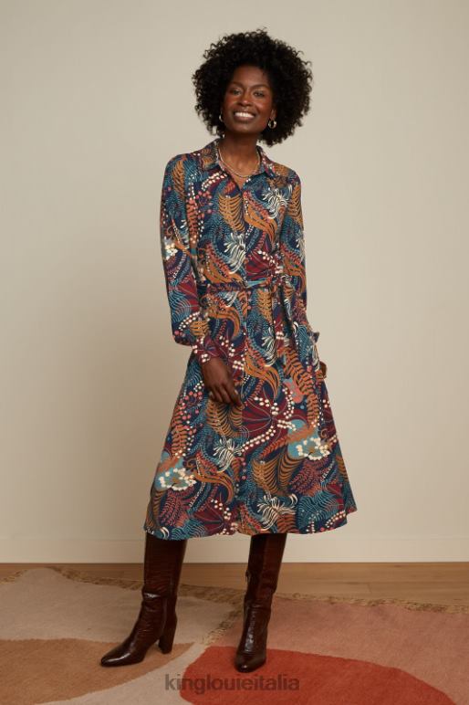 donne King Louie blu maisie vestito usignolo abbigliamento 0L48411