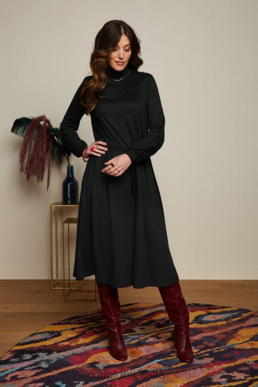 donne King Louie nero abito viviana ecovero classico abbigliamento 0L4844