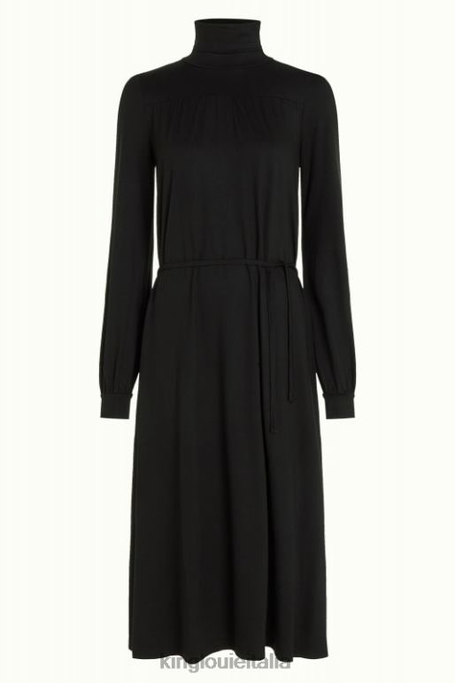 donne King Louie nero abito viviana ecovero classico abbigliamento 0L4844
