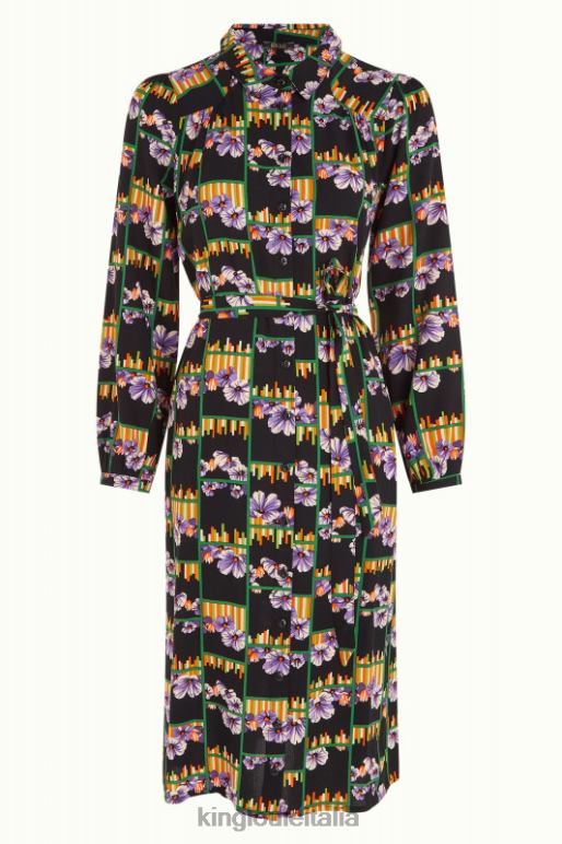 donne King Louie nero vestito carino ribelle abbigliamento 0L48420