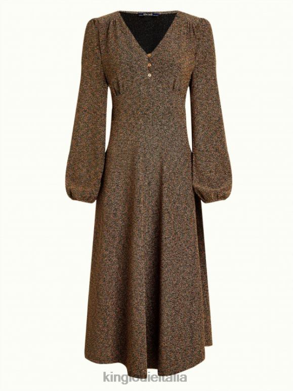 donne King Louie oro abito lelia carosello lurex abbigliamento 0L4841