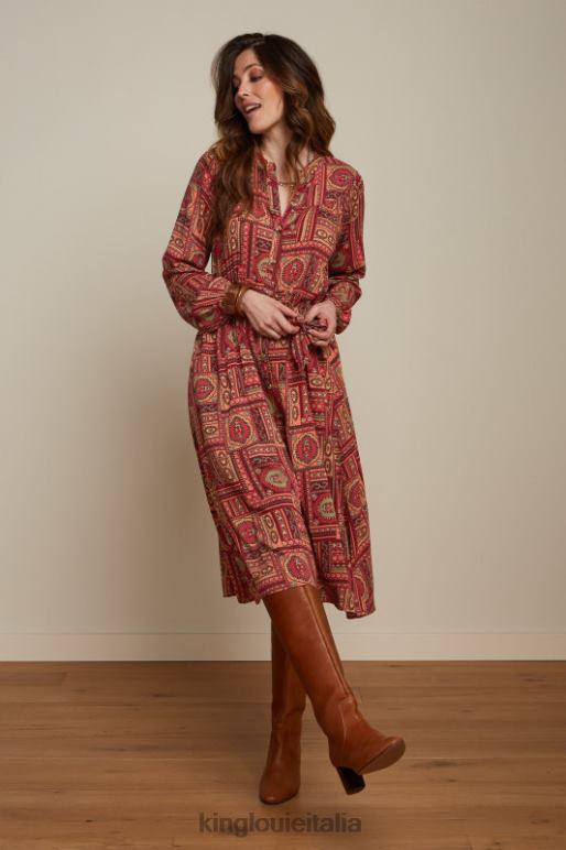donne King Louie rosso cabernet vestito nala balthazar abbigliamento 0L48419
